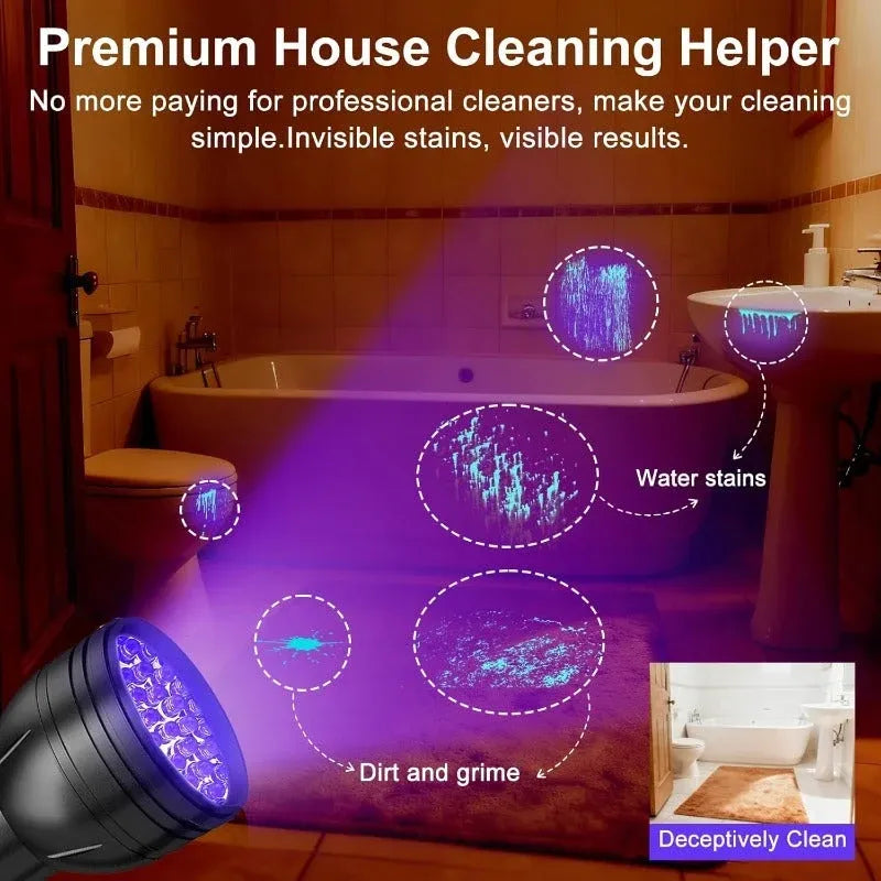 51-LED Blacklight Stain Finder