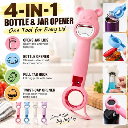 4-in-1 Bear Jar Opener