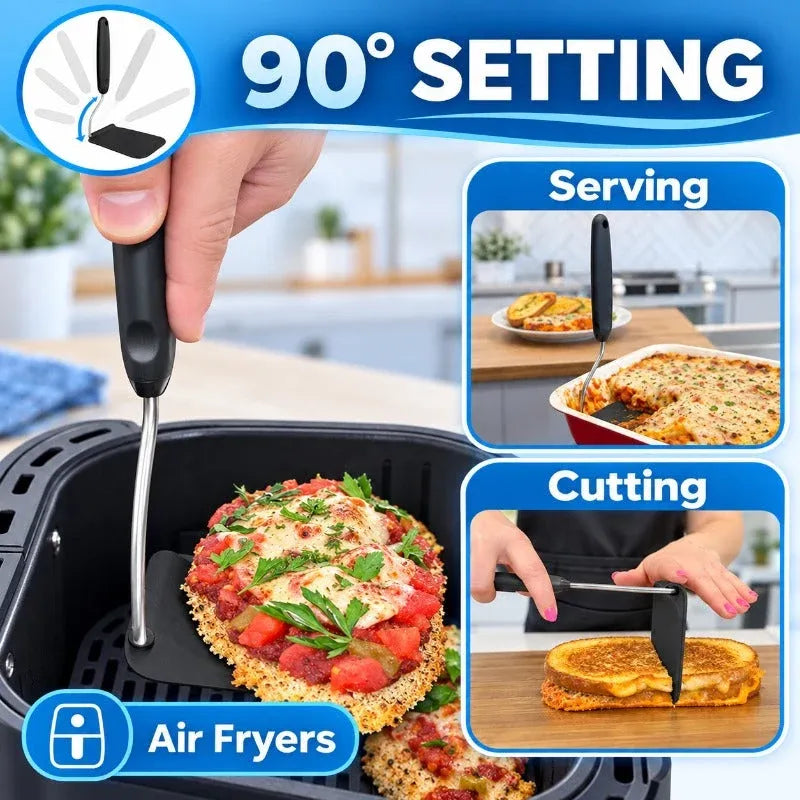 6-Angle Locking Kitchen Spatula