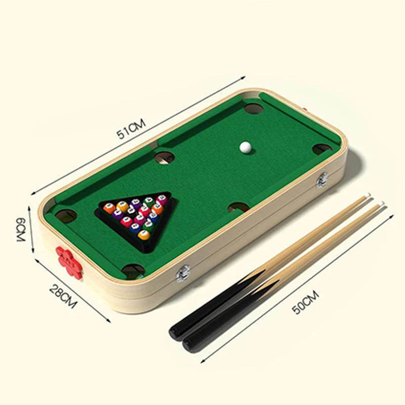 6-in-1 Wooden Tabletop Game for Kids